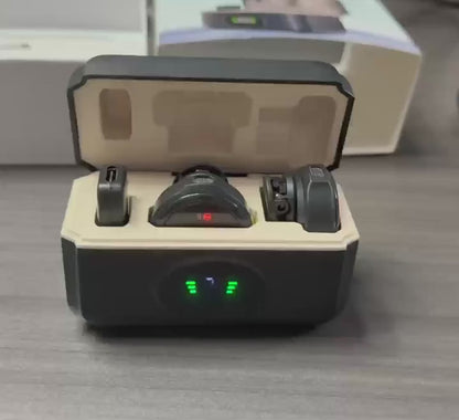 Micrófono Lavalier Inalámbrico con Estuche de Carga
